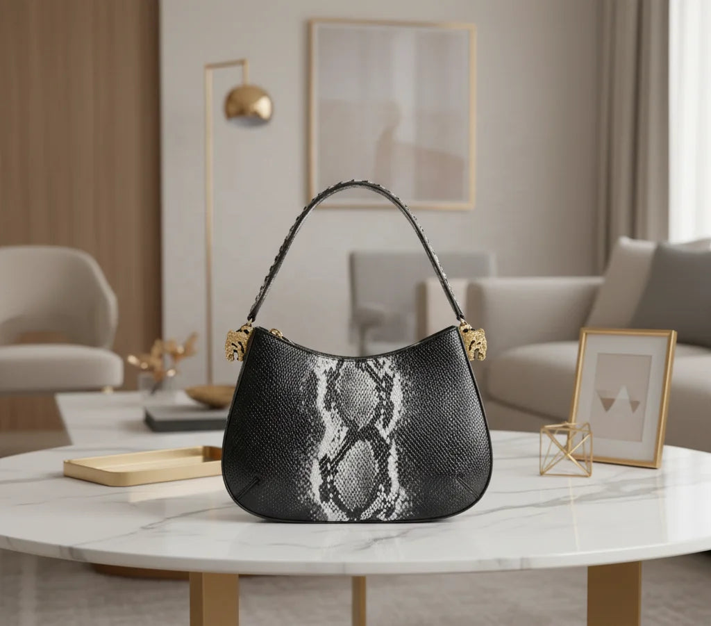 Super Product Fashion Ladies Shoulder Bag Quality Snack Leopard Printing Handbag Women Luxury Designer Bag Factory Outlet 32 cm