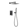 Europe Type Modern Wall Mounted Chrome Rainfall Concealed Bathroom Shower Set Hot Sale Brass Concealed Shower Set
