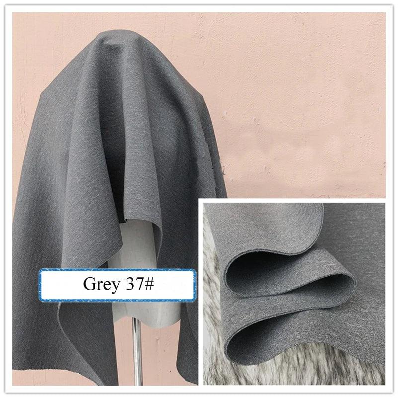 Stretch Spandex Knit Space Cotton Fabric Air Layer for Baseball Jacket Skirt Sewing DIY Face Mask Per Half Meter