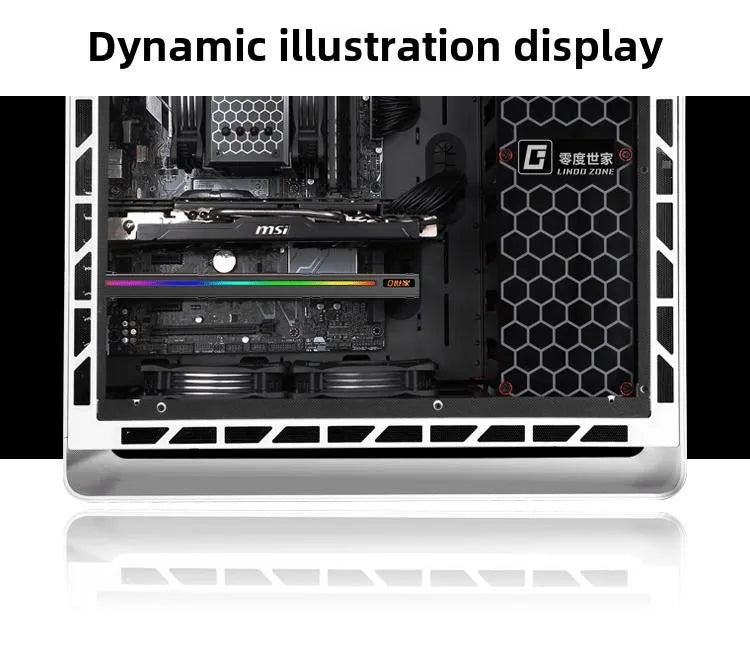 TEUCER VC-C270 Auxiliary PCI Case Ball Bearing Plastic Heatsink for Graphics Card Cooler Efficient CPU Computer Cooling Fan