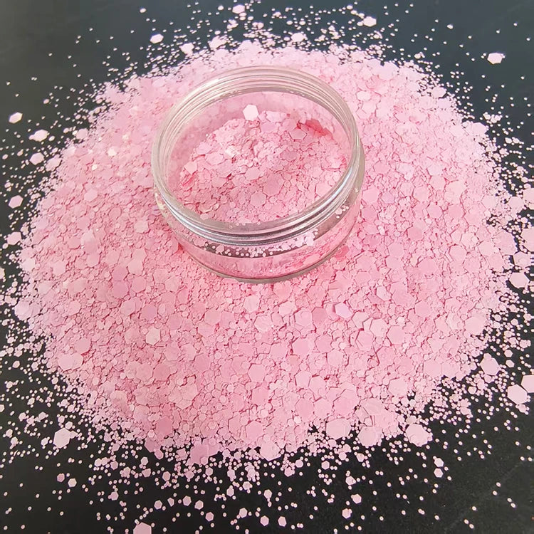 2025 Most Popular High-end JSG Purple PET 1kg Factory Hexagon Glitter Powder for Nail Art with Free Samples