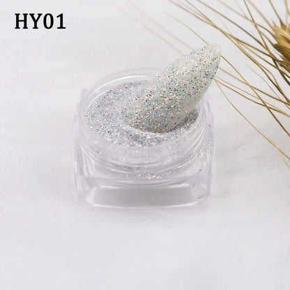 Prime Quality Wholesale PET Glitter Shapes Holographic or Iridescent Chunky Mixes Hexagon Glitter