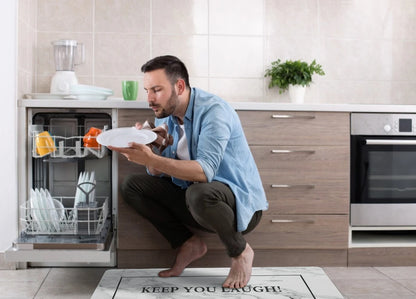 Custom Kitchen Floor Mat Full PVC Rug for Kitchen Household Waterproof Comfortable Anti Fatigue Floor Mats