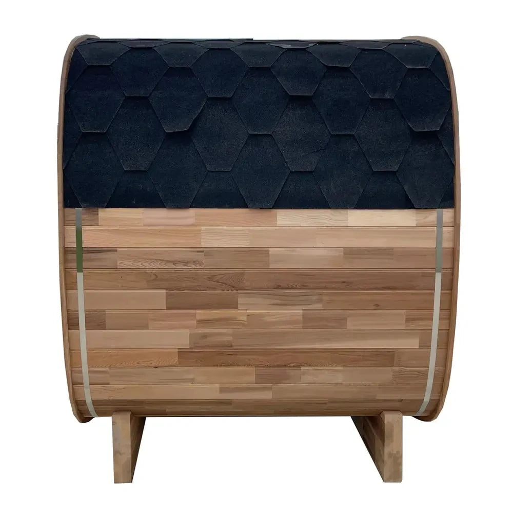 Premium Natural Red Cedar 4-Person Outdoor Sauna - 10% OFF | in Stock, Ready to Ship | Easy Assembly & Durable Construction