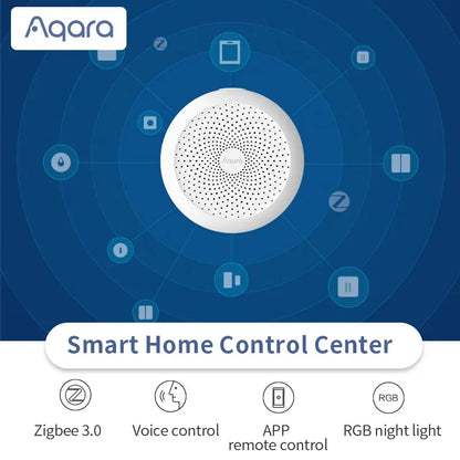 Aqara Smart Home M1S Hub Smart Gateway M1S 2.4G WIFI ZigBee 3.0 RGB E1 Hub Gateway Night Light For Apple Homekit and xiaomi Home
