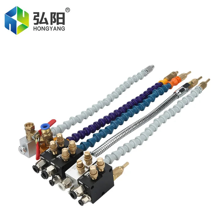 Thread Round Nozzle Coolant Pipe Flexible Plastic Water Oil Coolant Pipe Hose Tube