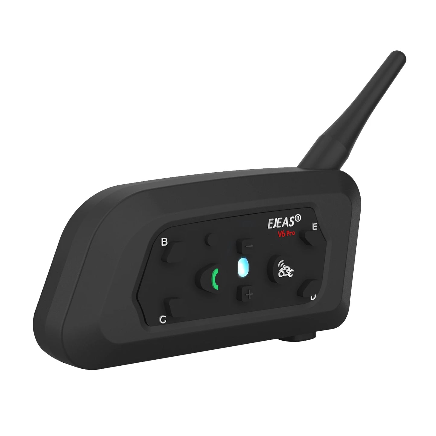 EJEAS V6 Pro Bluetooth Motorcycle Communicator Helmet Intercom Moto Headset With Mic 1200m  for 6 Riders