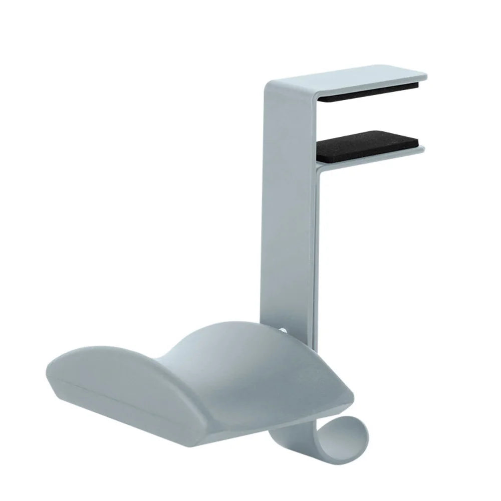 POYATU Desk Mount Universal Office Hanger Gaming Headphone Stand Bracket Display Rack Headset Holder Space Saving Table Clamp