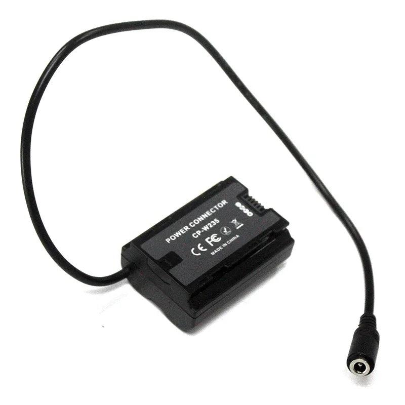 NPW235 NP-W235 Dummy Battery DC Coupler for Fujifilm X-T4 Cameras