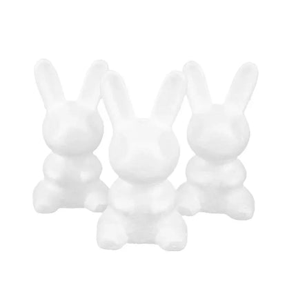 Modelling Polystyrene Styrofoam Foam Rabbit Mold Rose Rabbit Craft DIY Wedding Party Valentine's Day Decoration Supplies Gifts