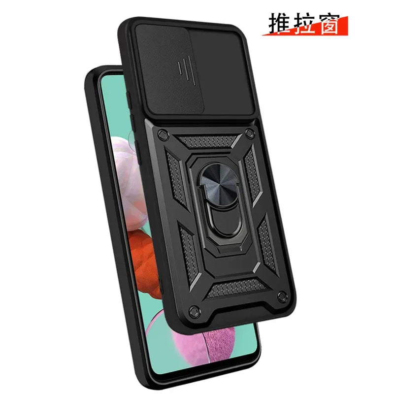 Shockproof Armor Case For Samsung Galaxy A51 A71 A52 A72 A32 4G 5G Car Holder Phone Cover For Galaxy A13 A23 A53 A73 A33 2022 5G