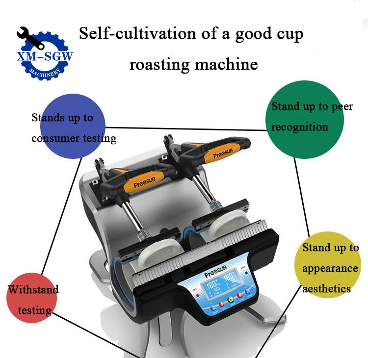 2 in 1 Digital Heat Transfer Printing Tumbler 30oz Sublimation Tumbler Heat Press 40oz Cup Heat Press Sublimation Machine