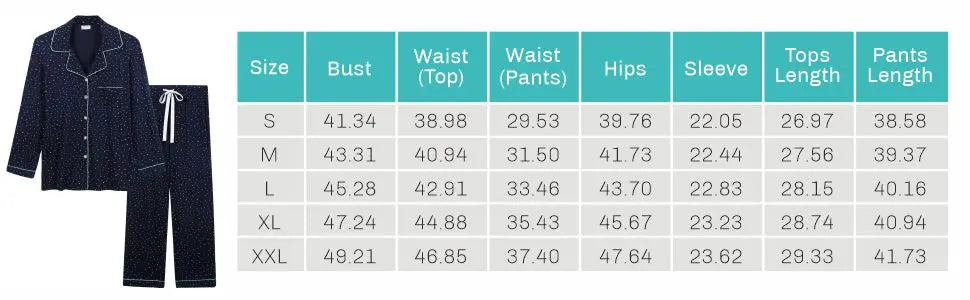 Joyaria Pajama Sets Women Long Sleeve Sleepwear Button Down Pj Pants Set Soft Bamboo Female Night Suit PJS Women Pyjamas Femmes