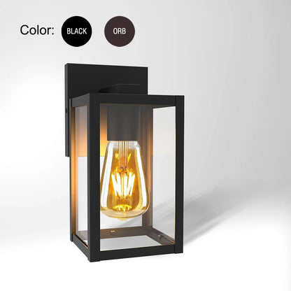 Exterior Wall Lighting 10 Inch E26 E27 Base Waterproof Aluminum Construction USA Warehouse Stock for Home Outdoor Yard