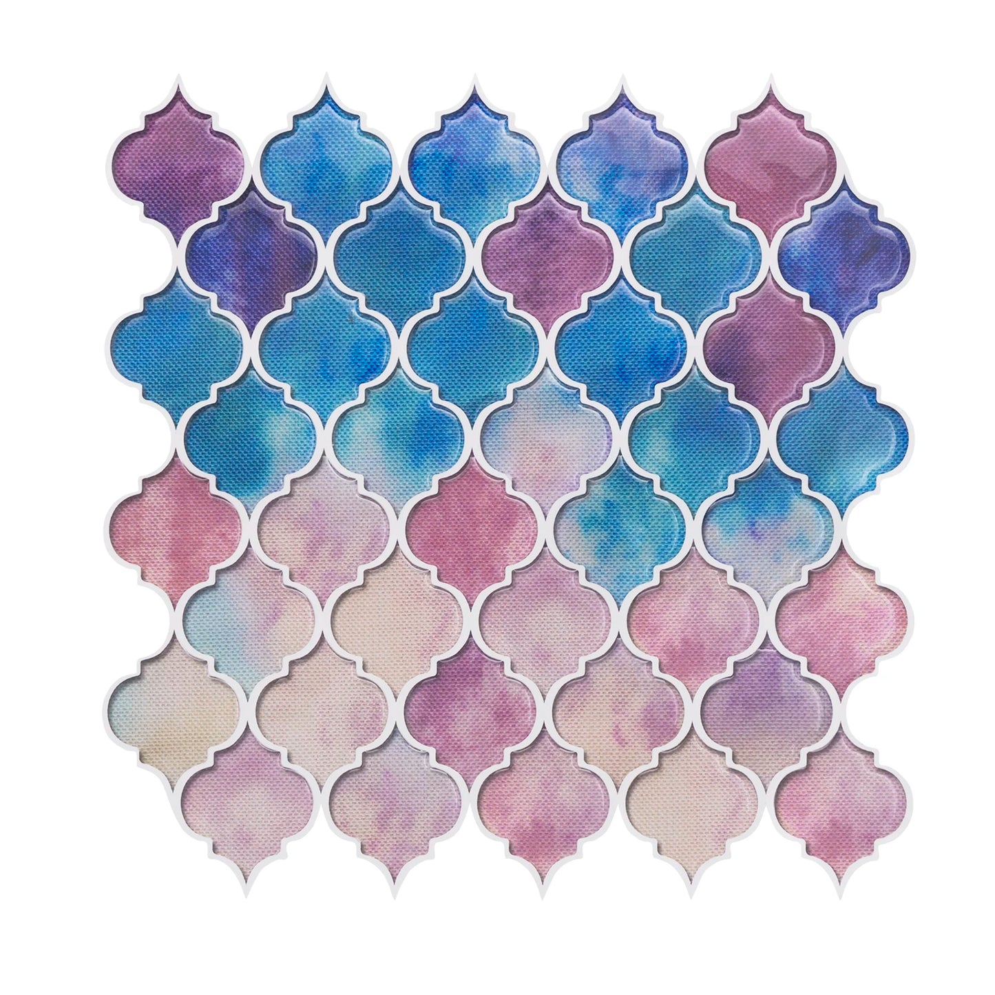 Modern Waterproof 3D Wall Sticker Peel and Stick Back Splashes for Kitchen Bathroom Home Decor IL-Proof Usage for Households