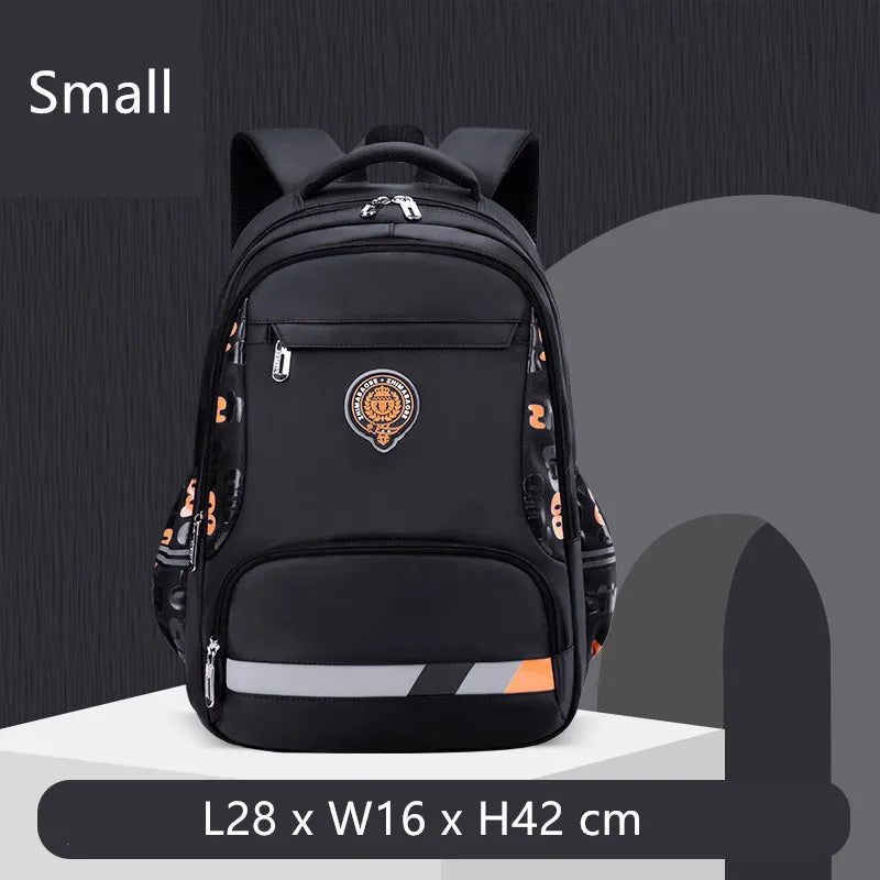primary child school backpacks boys bookbag student luminous backpack large waterproof backpack for school teen boy schoolbag