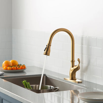 High Quality Single-Handle Modern Kitchen Faucet Commercial Home Water Tap with  Ceramic Classic Contemporary Accessories