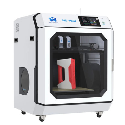 MINGDA Automotive Fused Deposition Modeling 3d Printer MD-400D Large Printing Size 400*400*400mm Tpu 3d Printer