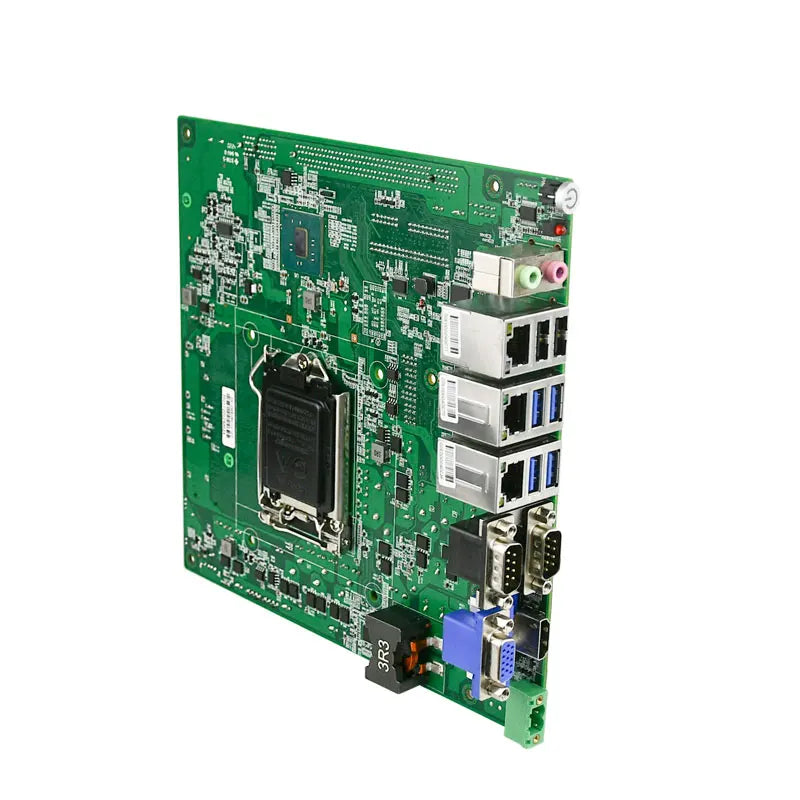 New Mini ITX Motherboard LGA1151 Intel H110 Chip 6th/7th Gen DDR4 Double Channel 32GB Server Industrial X86 Motherboard