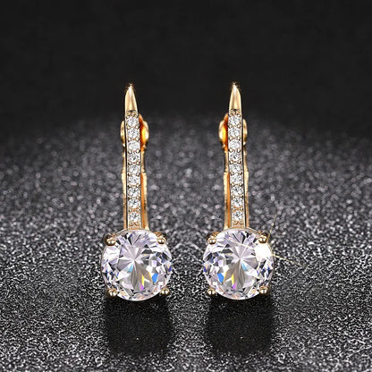 Elegant Fashion Earrings Minimal Design Women Daily Wear Jewelry Earrings
