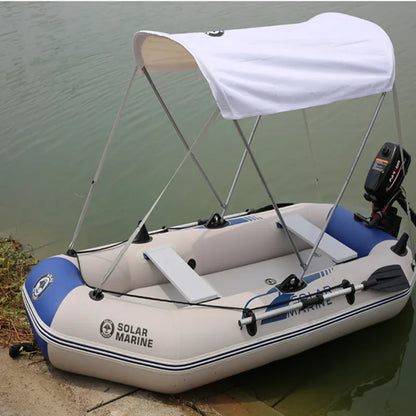 Solar Marine Awning Tent Sun Proof UV Protection Inflatable Boat Canopy Sunshade Shelter From the Rain for Canoe Kayak
