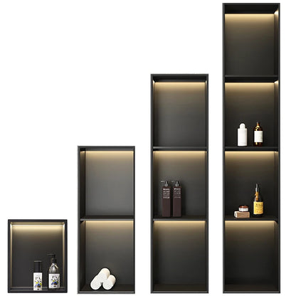 High Quality Reusable Stainless Steel Shower Room Shelf Modern Corner Mounted No Nailing Required-Wall-Mounted Bathroom Shelf