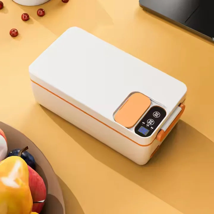 New Model Electric Heating Lunch Box Wireless Portable USB Rechargeable Lunch Bento Box Food Warmer 1000mL