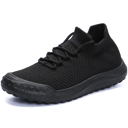 New Breathable Men's Sports Shoes Korean Edition Versatile Anti slip Casual Shoes Men's Running Shoes