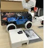 For Adult Hobby RC Off-Road Crawler 1:10 2.4G 4WD LED Lights Dragging RC Truck Brushed Toys Climbing Car