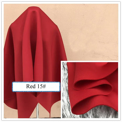 Stretch Spandex Knit Space Cotton Fabric Air Layer for Baseball Jacket Skirt Sewing DIY Face Mask Per Half Meter