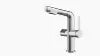 Temperature Display Bathroom Faucet Black Basin Washbasin Hot and Cold Water Faucet