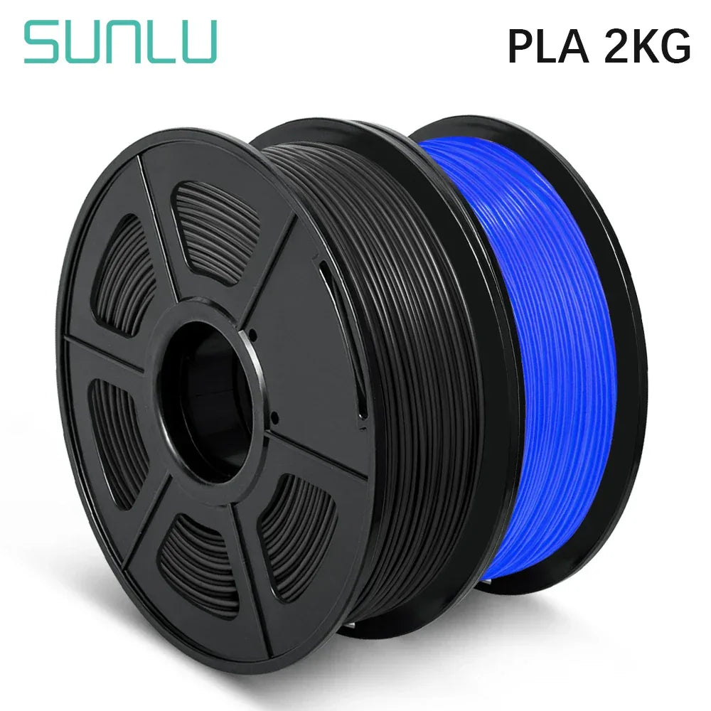 SUNLU PLA Filament 2KG 1KG/ Roll 3D Printer Filament PLA 1.75mm 3d Filament PLA Printing Materials for 3D Printer to 3D Printing