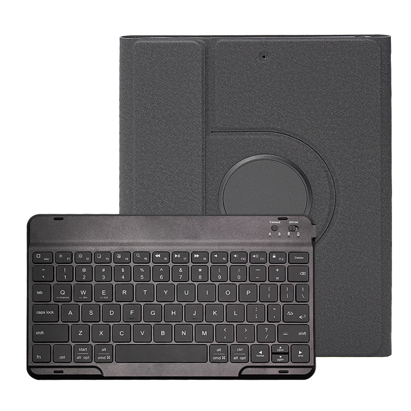 Detachable Magnetic Rotation Tablet Keyboard Case for ipad Pro air 10.5 With Wireless 10inch bluetooth Keyboard With Pencil Slot