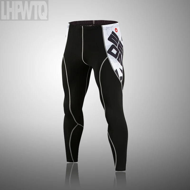 Men's Thermal Underwear Set MMA Tactics Leggings Solid Color Costume Compress Fitness Long Johns Men Winter Brands  Men