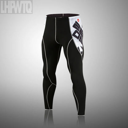 Men's Thermal Underwear Set MMA Tactics Leggings Solid Color Costume Compress Fitness Long Johns Men Winter Brands  Men