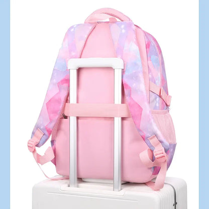 Fashionable Unisex Student Backpack Waterproof Stylish Mochilas with Zipper Closure Personalized School Bag for Students Babies
