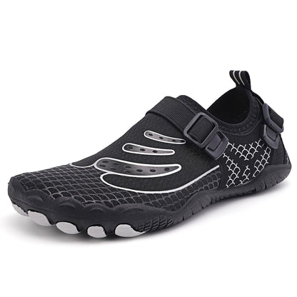2027 NEW KJ Fly Knit Breathable Outdoor Beach Pool Walking Sports Trail Wading Water Shoes Non Slip Barefoot Running Shoes