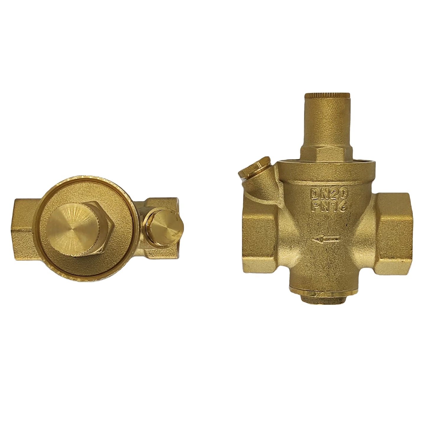 LISHUI DN20 Heavy Type Water Pressure Regulator Valve Reduction Valve for Water Media