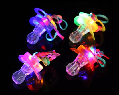 LED Glowing Pacifier for Parties for Diwali Ramadan Graduation Valentine's Day & Thanksgiving Celebrations