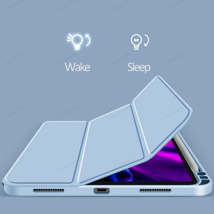 For iPad Air 4 Case Air 5 iPad Pro 11 Case 2020 2022 iPad Pro 12.9 Case 2021 5th Generation Funda Wireless Charge Pencil Holder