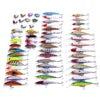 Wholesale 56pcs Mix Lure Kits Minnow Crankbait Group Fishing Lure for Bulk Sale