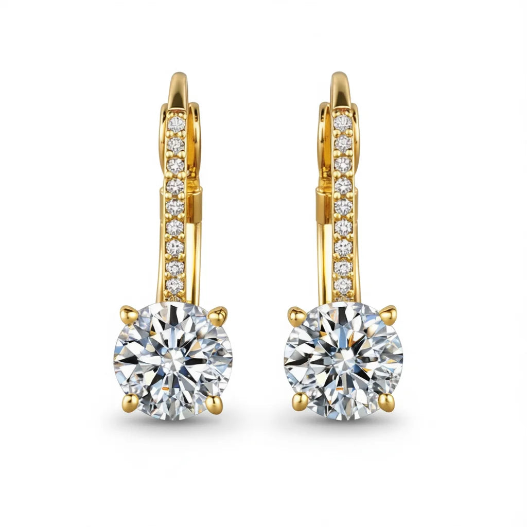 Elegant Fashion Earrings Minimal Design Women Daily Wear Jewelry Earrings