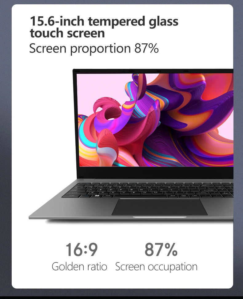 New Design 15.6'' Intel Notebook N5095 Win11 Laptop Computer China Factory Cheap Gaming Laptop Computers Laptops and Desktops