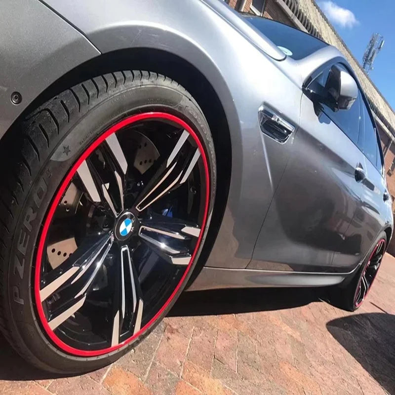 Sports Rim Guard Wheel Protector Steel Ring Plastic Strip Car Rim Protectors Wheel Car Rim Protectors