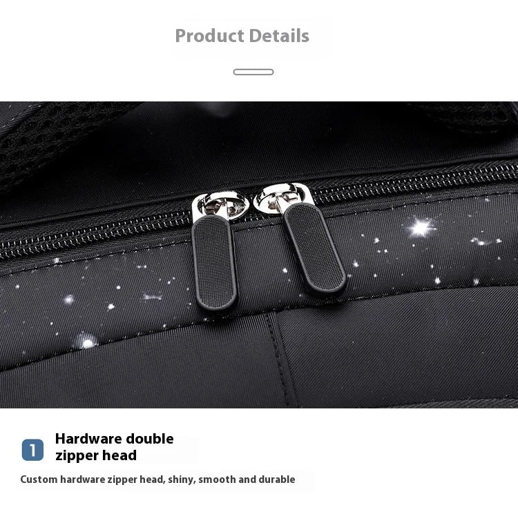 Japanese Korean Student Backpack Large Capacity Multi-Layer Breathable Design Waterproof Stylish Trolley for Stair Climbing
