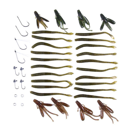 High Quality  Fishing Lures Soft Lure Fishing Combo Set