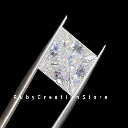 Top Selling White Princess Cut Moissanite Loose Stone VVS1 Clarity D Excellent Cut 3.5mm 0.30cts for Jewelry Making Great Price