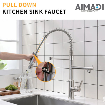 Factory Export Contemporary Single-Hole Basin Brass Faucets Quality Ceramic Kitchen Sink Faucets Single Handle Quality Guarantee