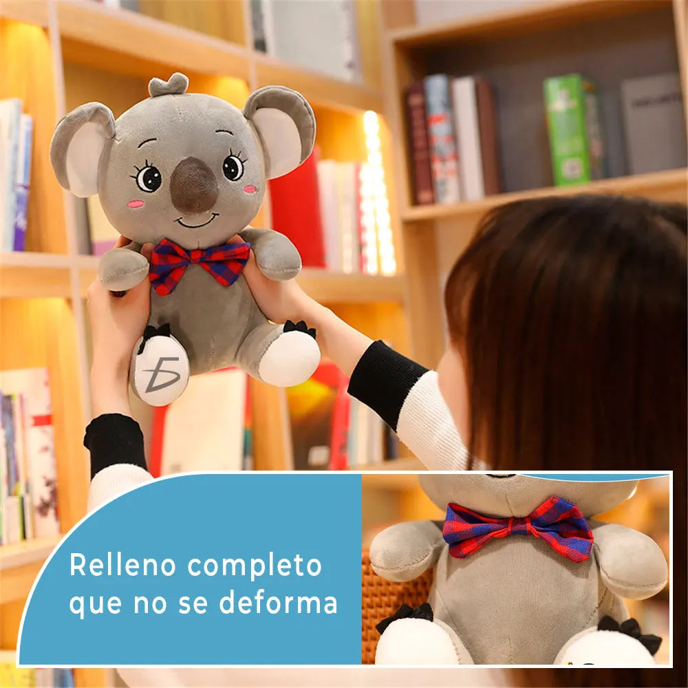 20/30cm Adorable Koala Plush Toy - Cute Australian Cartoon Animal Stuffed Animal with Tie.