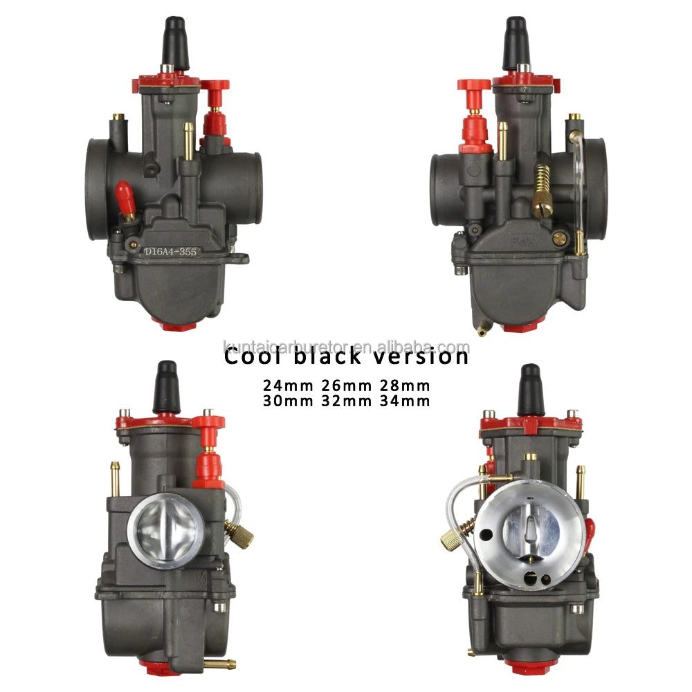 Motorcycle Pwk Carburetor for Suzuki Yamaha Kawasaki Atv Moto  21 24 26 28 30 32 34mm With Power Jet Carburador